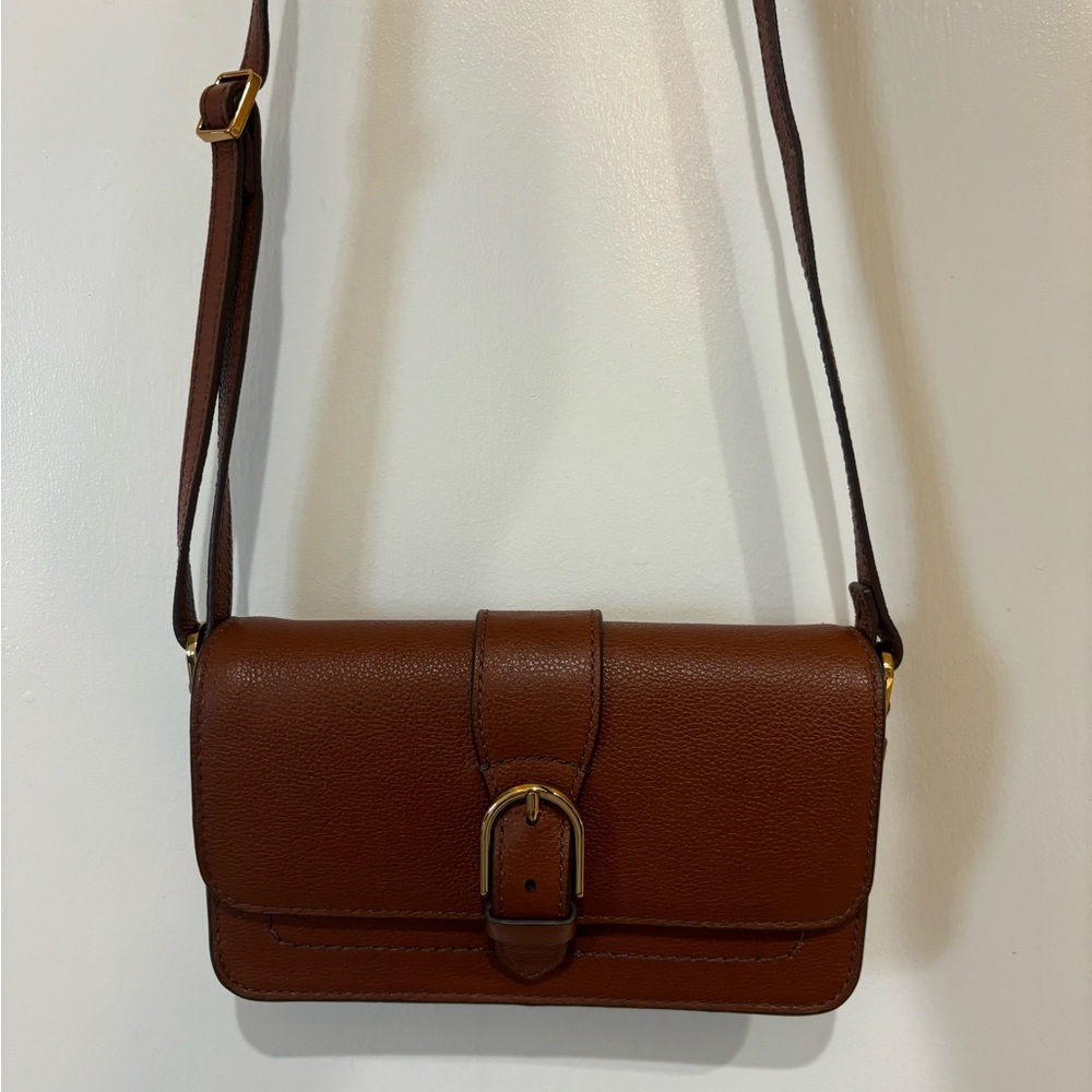 Fossil Women's Zoey Leather Small Flap Crossbody Purse